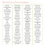 100 Calm Down Tips Strategies You Can Use Today The Worries