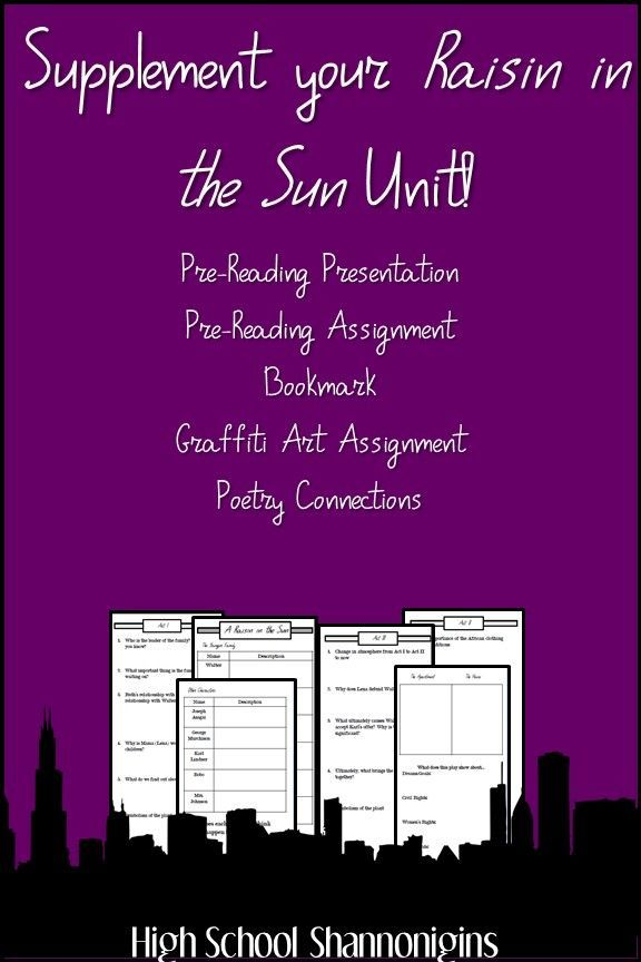 28 Reading Skills And Strategies Worksheet A Raisin In The Sun