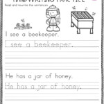 2nd Grade Handwriting Practice Sentences Free Thekidsworksheet