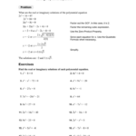 5 3 Solving Polynomial Equations Worksheet Answers Tessshebaylo