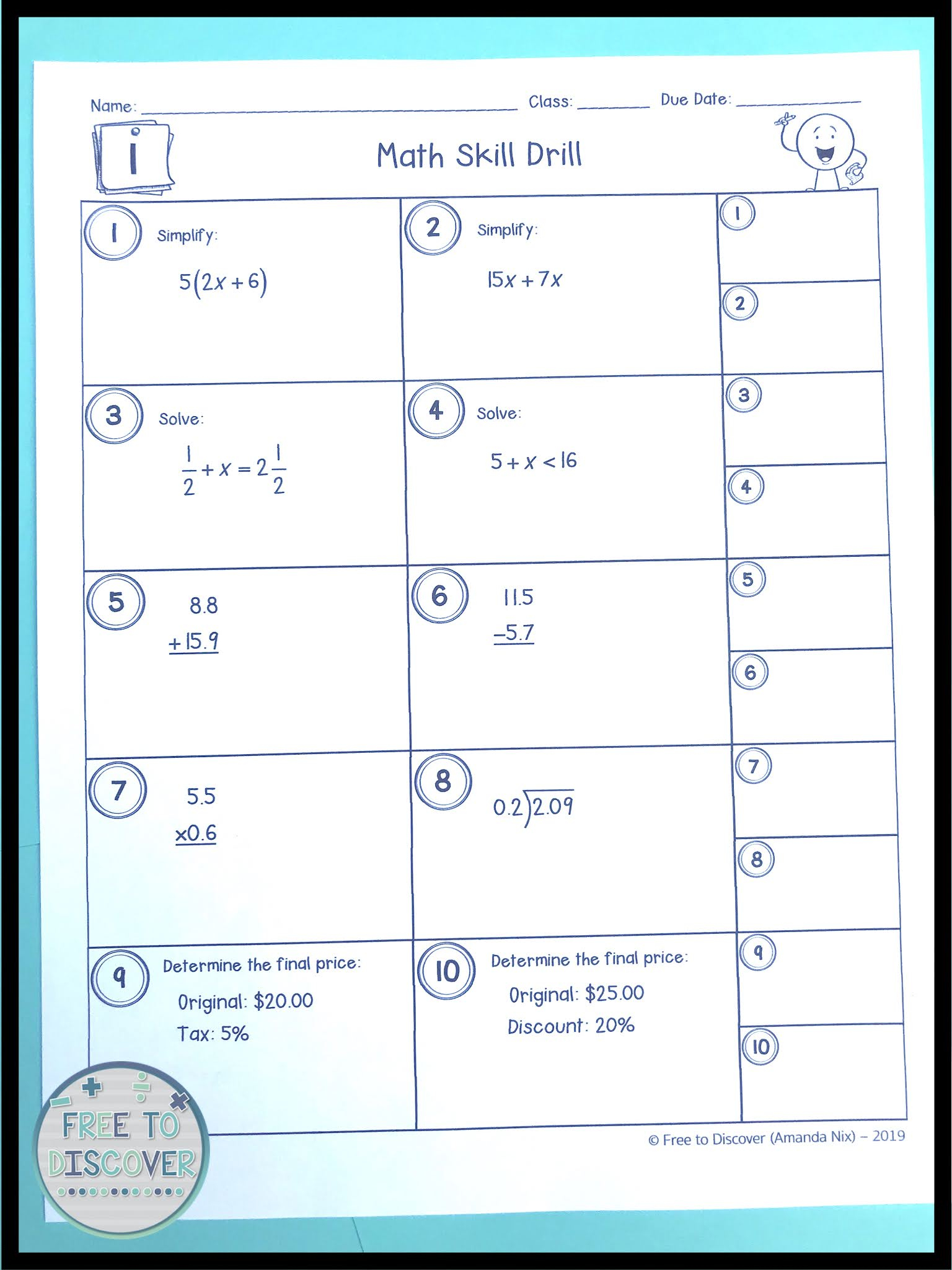 5 Principles For Addressing Math Skill Gaps Free To Discover