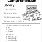 5th Grade Multiple Choice Reading Comprehension Worksheets Times