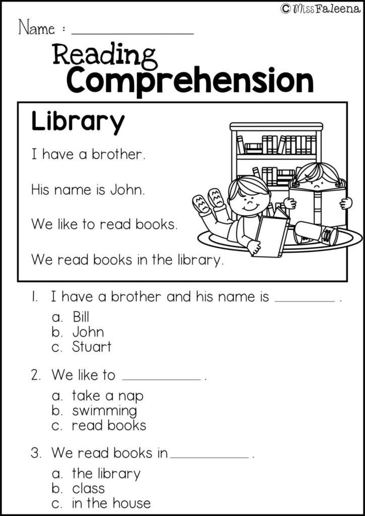 5th Grade Multiple Choice Reading Comprehension Worksheets Times 