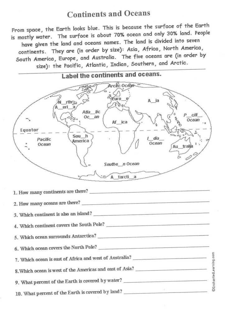 8 5Th Grade World Geography Worksheets Geography Worksheets Social 