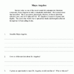 Biographies Of African Americans Worksheet Sample