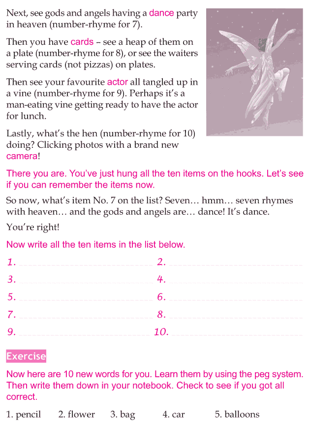 Character Education And Life Skills Grade 3 Lesson 18 Memory Methods 10 