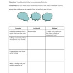 Communication Worksheets 5 OptimistMinds