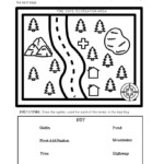 Compass Rose Worksheet 3rd Grade Beginning Map Skills Map Skills Map