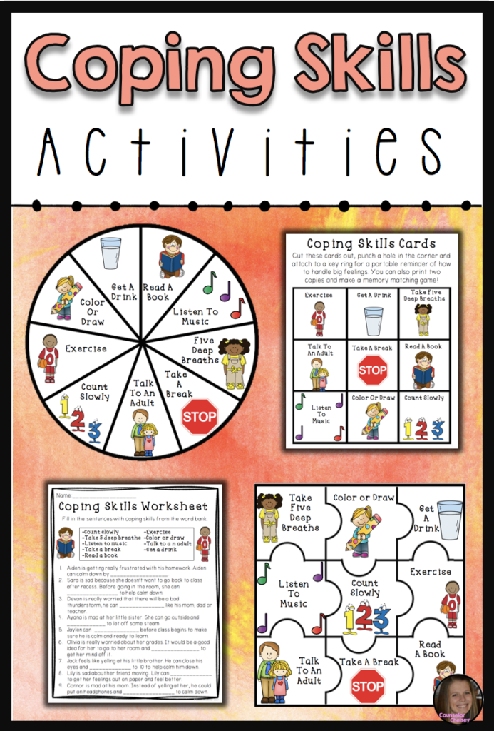 Coping Skills Activities For Anger Management And Self Regulation 