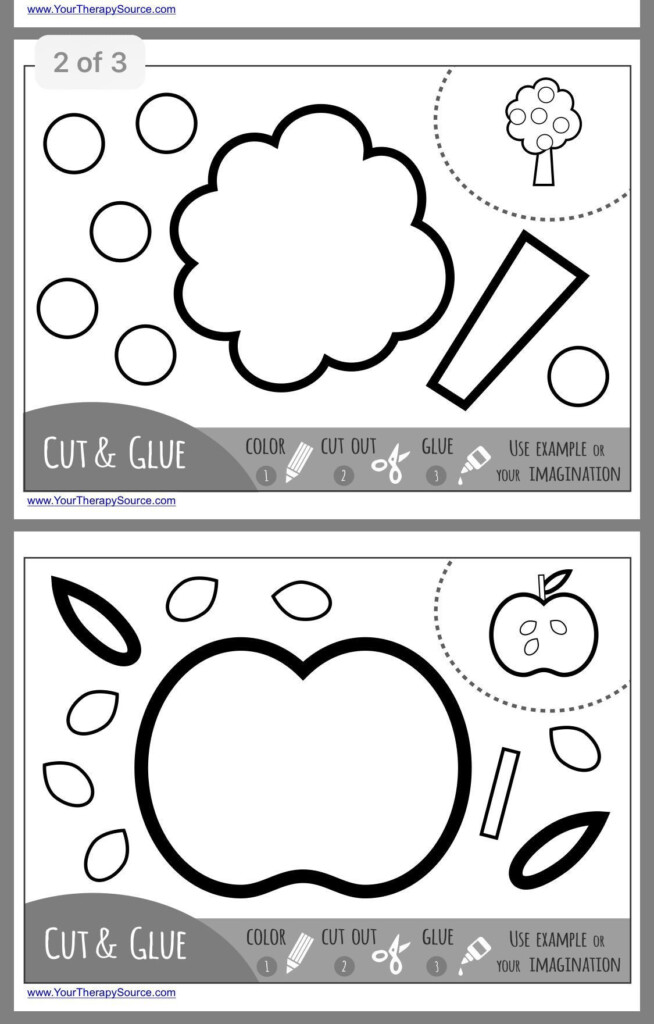 Cutting Practice Worksheets For Kindergarten Worksheet For Kindergarten