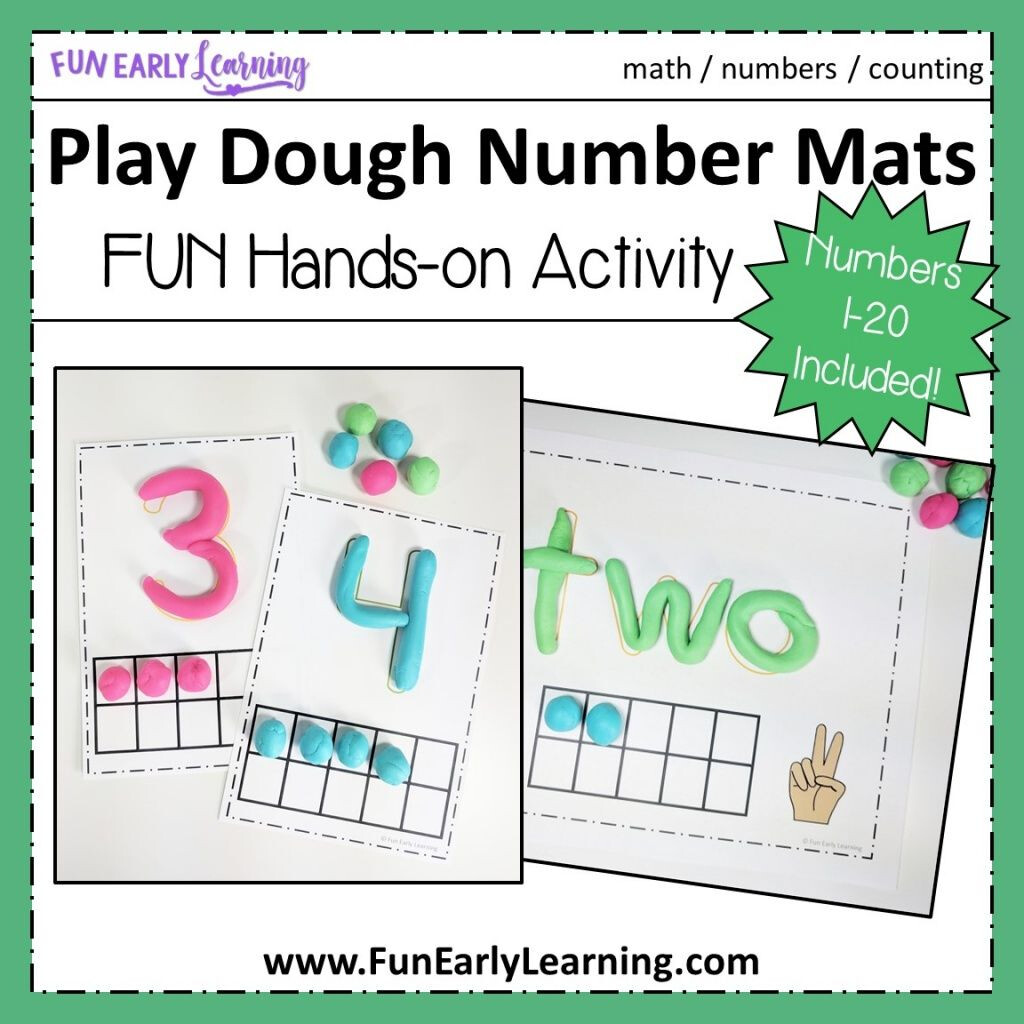 Dab a Dot Numbers Q Tip Painting For Early Math And Fine Motor Skills 