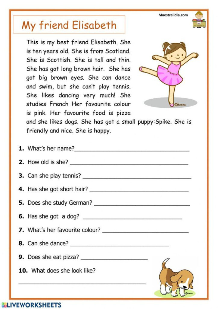 Describing People Interactive And Downloadable Worksheet You Can Do 