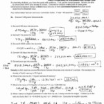 Dimensional Analysis Chemistry Worksheet Worksheet