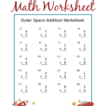 Easy And Fun Outer Space Themed Math Worksheet Bloggy Momma Fun
