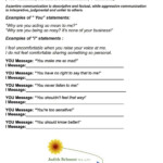 Effective Communication Worksheets Adults Bullying Worksheets