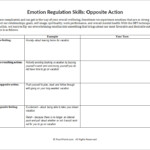 Emotional Regulation Skills Worksheet 2260082 Free Worksheets Samples
