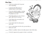 Empathy Worksheet For Therapy Printable Worksheets And Activities For