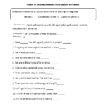 English Grammar Worksheets For Grade 10 With Answers Beginner Worksheet