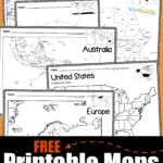 FREE Printable Maps For Kids