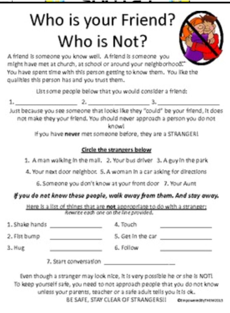 Free Printable Social Skills Worksheets For Adults Pdf Ideas Gealena