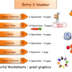 Functional Skills Numbers Workbook Worksheet Booklet Entry 2