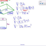 Geometry 12 4 Volume Of Prisms And Cylinders YouTube