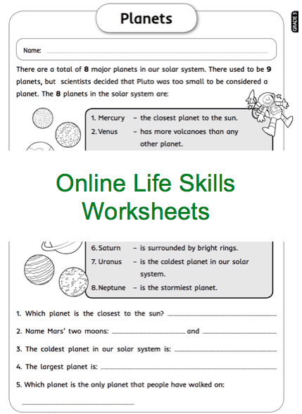 Grade 4 Life Skills Worksheets Pdf Askworksheet