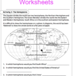 Grade 6 Online Geography Worksheets Map Work For More Worksheets