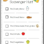 Grocery Shopping Math Worksheets Free Printable Grocery Store Scavenger