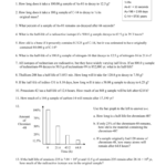 Half Life Calculations Worksheet Half Life Worksheets Teachers Pay