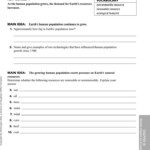 Human Population Growth Worksheet Humanpopulationgrowthandnatural