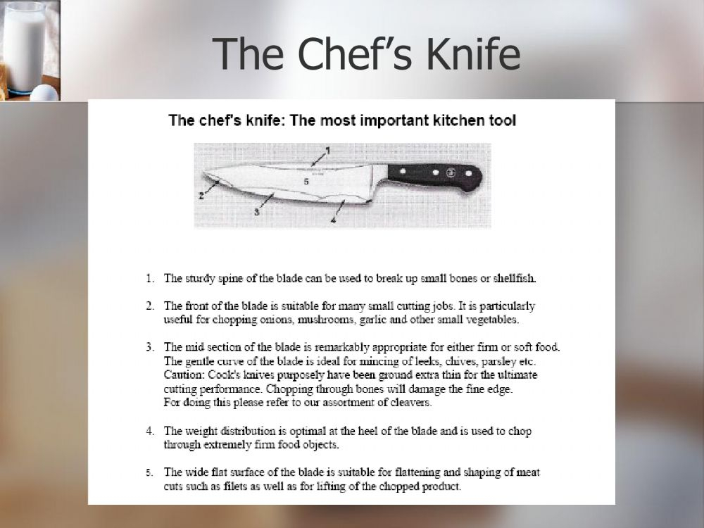 Knife Safety Worksheet