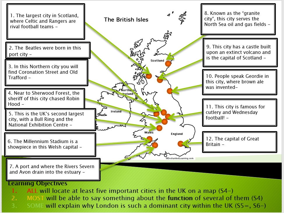 KS3 Geography Of The UK The Whole Scheme Of Work By Gesbcs Teaching 