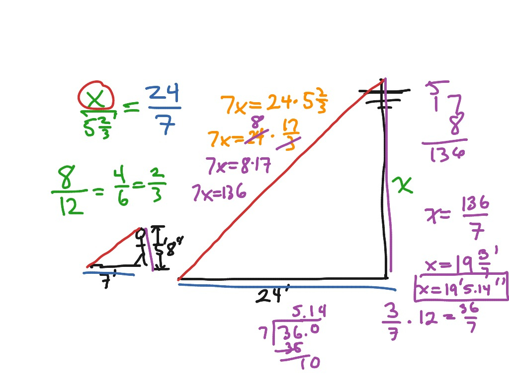 Lesson 7 3 Solutions Math Geometry Similar Triangles Corresponding 