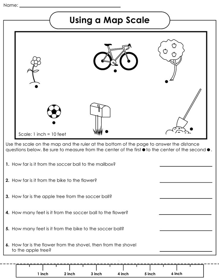 Map Scale Worksheet Map Skills Worksheets Geography Worksheets Map