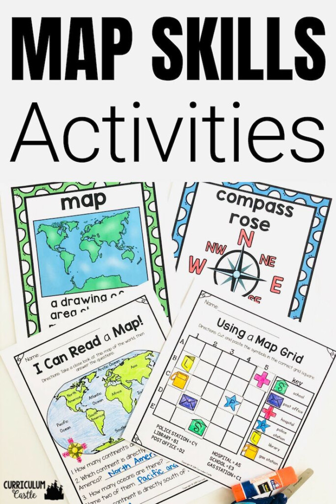 Map Skills Activities Printables Learning Maps Skills Activities