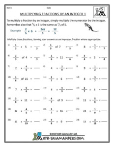 Multiplying Integers Worksheet 7th Grade WorksSheet List ...