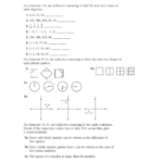 Patterns And Inductive Reasoning Worksheet And Answers