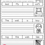 Phonics Sentence Scrambles For K 2 Now With Google Seesaw Writing