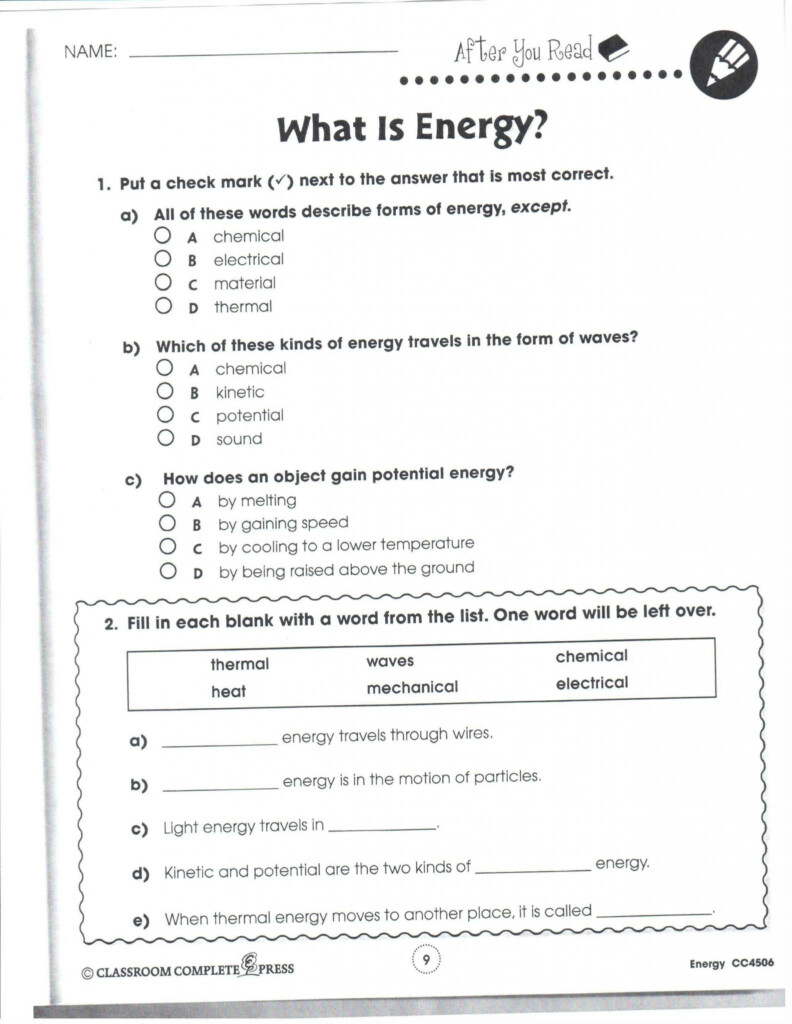 Skills Worksheet Active Reading