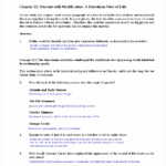 Skills Worksheet Active Reading Section The Origins Of Genetics Answer