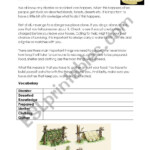 Survival Skills ESL Worksheet By ChanelleEls