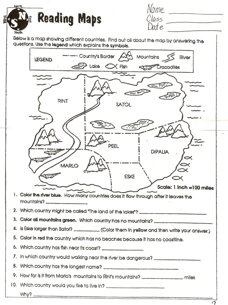 The 25 Best 6th Grade Worksheets Ideas On Pinterest Map Worksheets 