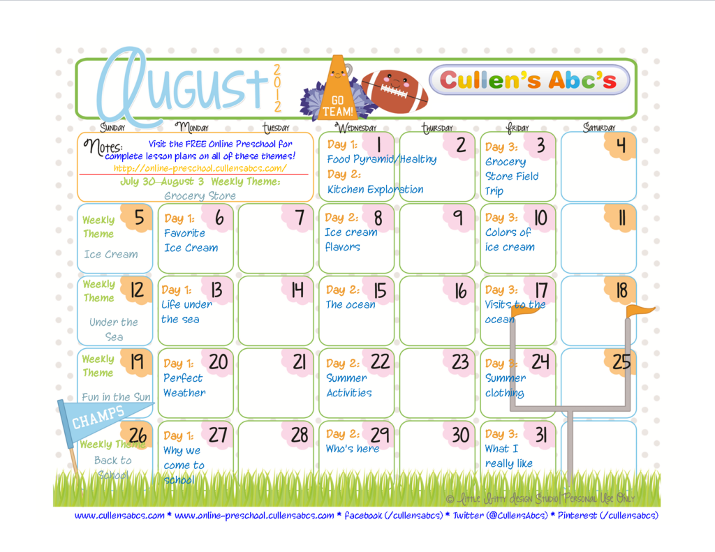 The August Calendar Is Now Available Download And Print This To Keep 
