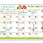 The August Calendar Is Now Available Download And Print This To Keep