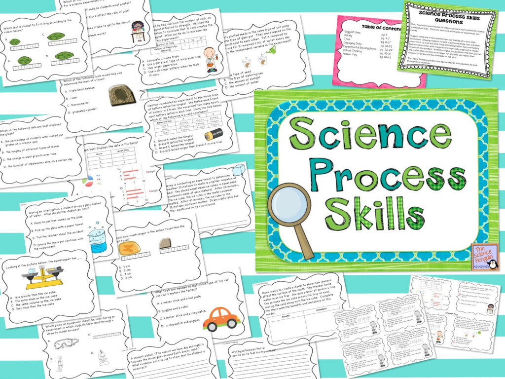 The Science Penguin Process Skills Test Prep And A Giveaway