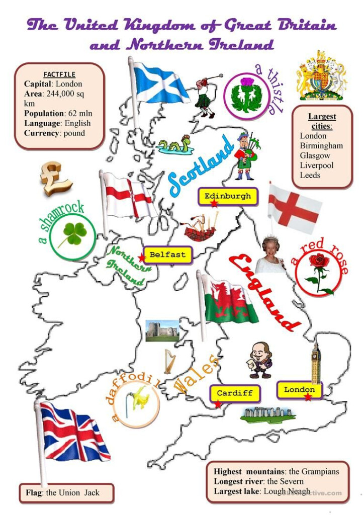 The UK map Worksheet Free ESL Printable Worksheets Made By Teachers 