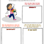 Time Management Worksheets For Kids And Teens