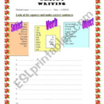 To Improve Your Writing Skills ESL Worksheet By Miss wishes