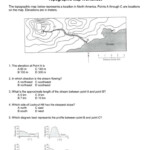 Topographic Map Reading Worksheet Answers Map Worksheets Reading